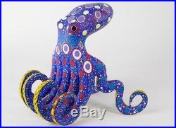 Alebrije Octopus Oaxacan Wood Carving Mexican Folk Art Handcrafted Sculpture