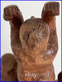 Alexander Tolin Impressionist Large Wood Carving Titled End Of Holocaust