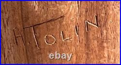 Alexander Tolin Impressionist Large Wood Carving Titled End Of Holocaust