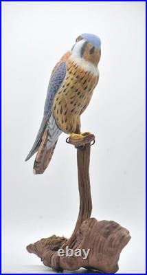 American Kestrel Wood Carving /Sculpture