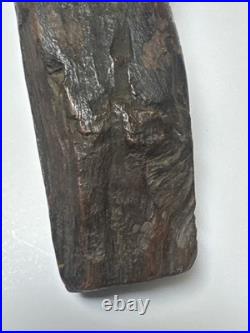Ancient Egypt Sculpture Osiris Wood Carving Burial Relic Iconic Antique 600 BCE