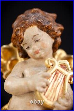 Angel Sculpture B Wood Carving Statue Wooden Archangel Vintage Figure 6 Angel Sculpture B Wood Carving Statue Wooden Archangel Vintage Figure 6
