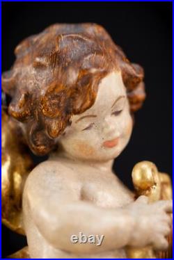 Angel Sculpture B Wood Carving Statue Wooden Archangel Vintage Figure 6 Angel Sculpture B Wood Carving Statue Wooden Archangel Vintage Figure 6