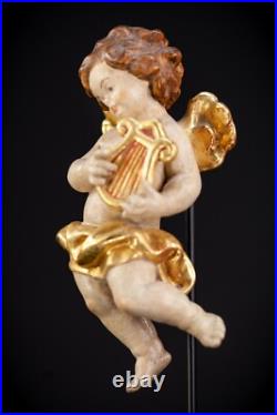 Angel Sculpture B Wood Carving Statue Wooden Archangel Vintage Figure 6 Angel Sculpture B Wood Carving Statue Wooden Archangel Vintage Figure 6