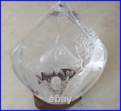 Anita Whitney Revolving Seaworlds Acrylic Sculpture Hand Signed