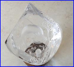 Anita Whitney Revolving Seaworlds Acrylic Sculpture Hand Signed