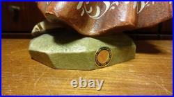 Antique 17 Hand Carved Wood Saint Notburga Female Farmer Farmwife Statue Figure