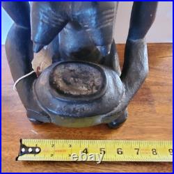 Antique African Bambara Tribe Fertility Statue Mali hand carved Authentic 21 in