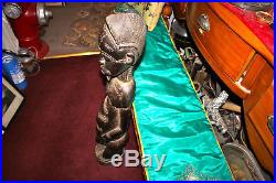 Antique African Hand Carved Wood Sculpture Male Fertility God-LARGE-Spiritual