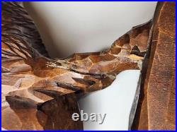 Antique Anton Fischer Oberammergau Blackforest Germany Wood Wild Boar Sculpture