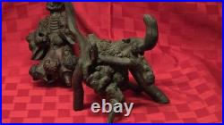 Antique Chinese Root Wood Carving Old Man Scholar Figure Antique Chinese Root Wood Carving Old Man Scholar Figure