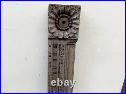 Antique Door Panel Wooden Wall Architectural Hand carved Estate Home Decor