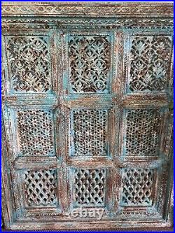 Antique Indian Wood Wall Panel, Wall Decor, Home and Living
