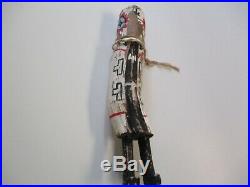 Antique Native American Indian Kachina Doll Hopi Wood Carving Sculpture Painting