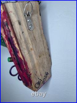 Assemblage, Modern Art, Wall Sculpture, Multimedia, Signed