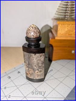 Authentic Hand-Carved scent bottle by artist Jon Sauer