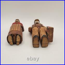 Axel M Peterson Vintage Folk Art Wood Carvings Couple Swedish Dress Geneva IL 7 Axel M Peterson Vintage Folk Art Wood Carvings Couple Swedish Dress Geneva IL 7