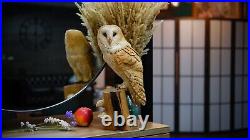 Barn Owl Wooden Gift Owls Wooden owl Wood Carving Wood Owl Wood sculpture owl