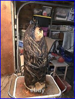 Bear Chainsaw Carving