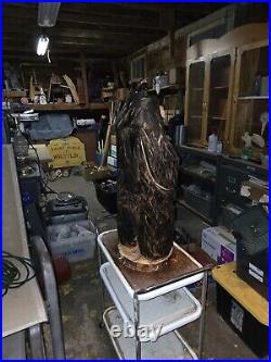 Bear Chainsaw Carving