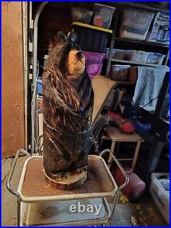 Bear Chainsaw Carving