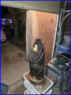 Bear Chainsaw Carving