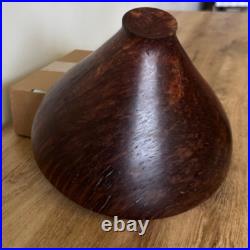 Beautiful Hawaii Eric Reeves Signed Walnut Burl Bowl Exquisite
