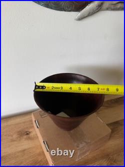 Beautiful Hawaii Jerry Kermode Signed Redwood Burl Bowl Exquisite