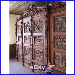 Biblical Closet Carved wood furniture artwork sculpture picture icon decor 3d