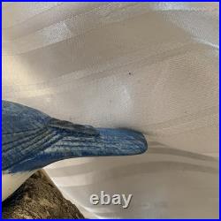 Big Sky Carvers Bob Guge Eastern Bluebird Wood Carving Sculpture Master Edition