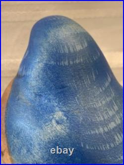 Big Sky Carvers Bob Guge Eastern Bluebird Wood Carving Sculpture Master Edition