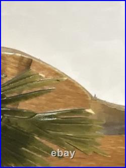 Black Bear Intarsia Cabin Wall Art Decor 24X24 Rare