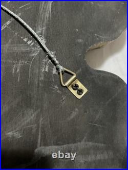 Black Bear Intarsia Cabin Wall Art Decor 24X24 Rare