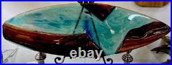Blue Resin Surfboard Art Rare One Of A Kind