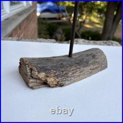 Bob Guge 1982 Rare Shorebird Original Wood Carving Vintage Signed