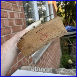 Bob Guge 1982 Rare Shorebird Original Wood Carving Vintage Signed