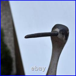 Bob Guge 1982 Rare Shorebird Original Wood Carving Vintage Signed