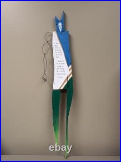 Brian Andreas Folk Wood Sculpture Story People Wall Art