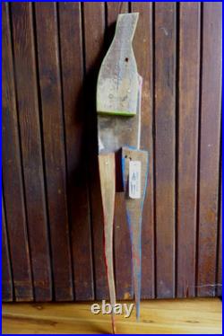 Brian Andreas Story People Original Wood Sculpture Big Plans 2007 Signed
