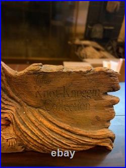 Bring the Spirit of the Frontier Home Rare Vintage Stephen Herrero Carved Maste