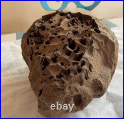 Brutalist Carved Interpretation Of An Abstract Wooden Head Sculpture Art Decor Brutalist Carved Interpretation Of An Abstract Wooden Head Sculpture Art Decor