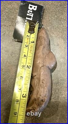 Butt Head Nancy Tuttle Carved Carving Spirit Wood Widdle Collectible 1992