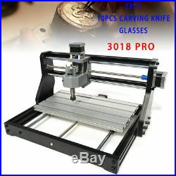 CNC 3018 PRO Router Laser Engraving Machine PCB Wood DIY Carving Milling Desktop