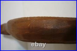 Canadian Carved Western Red Cedar Wooden Bear Sculpture Artist Signed CR Seyfort Canadian Carved Western Red Cedar Wooden Bear Sculpture Artist Signed CR Seyfort