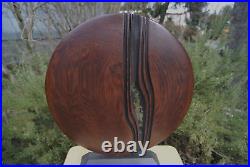 Carol Setterlund Abstract Wood Sculpture Signed
