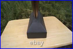Carol Setterlund Abstract Wood Sculpture Signed