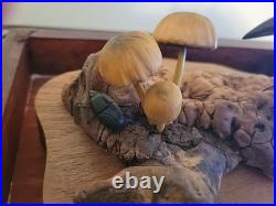 Carolina Wren Wood Carving 30 Years Old