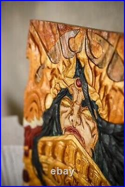 Carved painting Emperor / Warhammer 40000