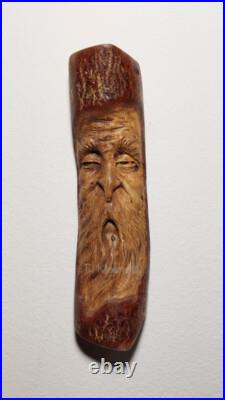 Carving Woodspirit Old Man Wizard Tree Face Oak Carving Woodspirit Old Man Wizard Tree Face Oak