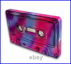 Cassette Tape replica sculpture -Street Art hand made decoration-art collector